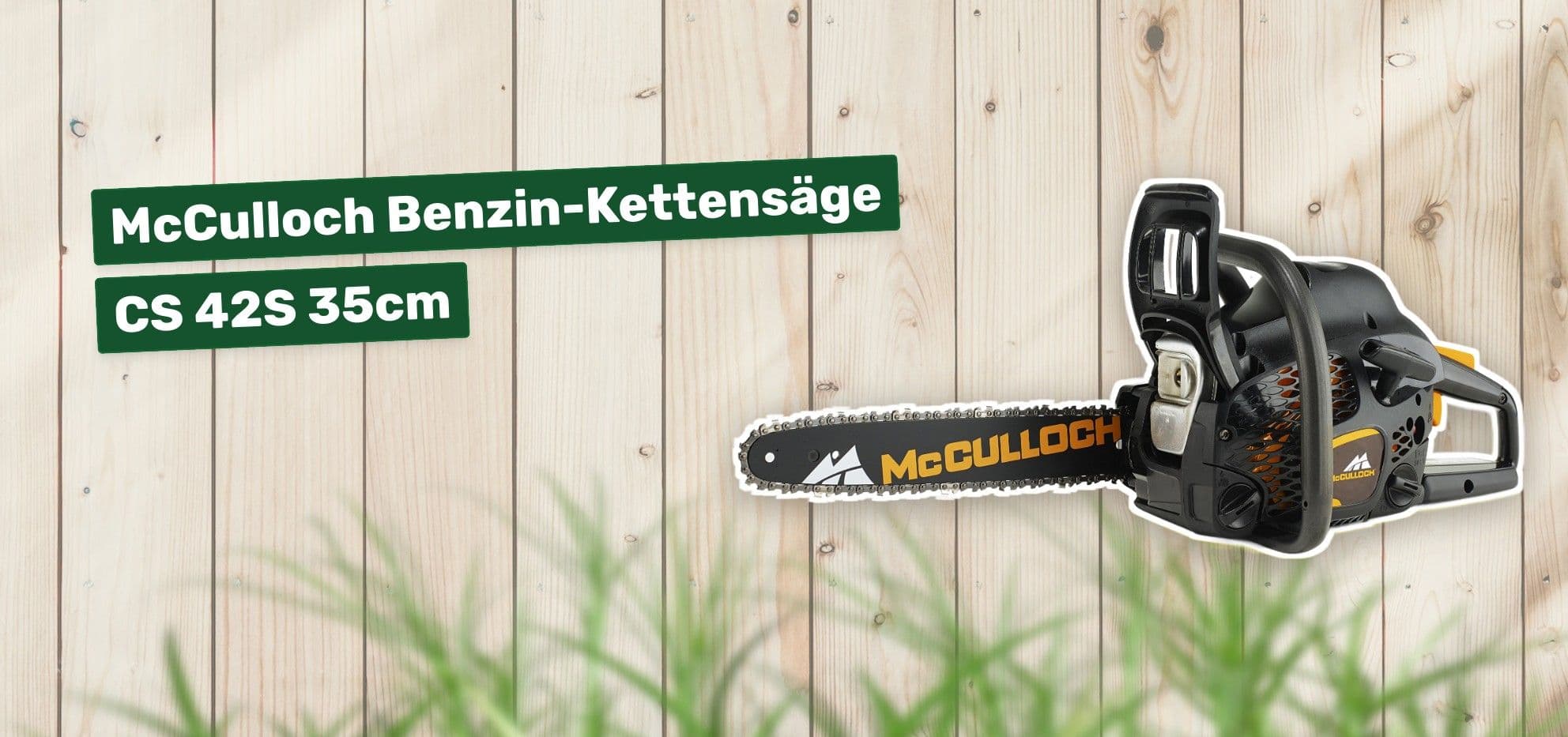 McCulloch Benzin-Kettensäge CS 42S