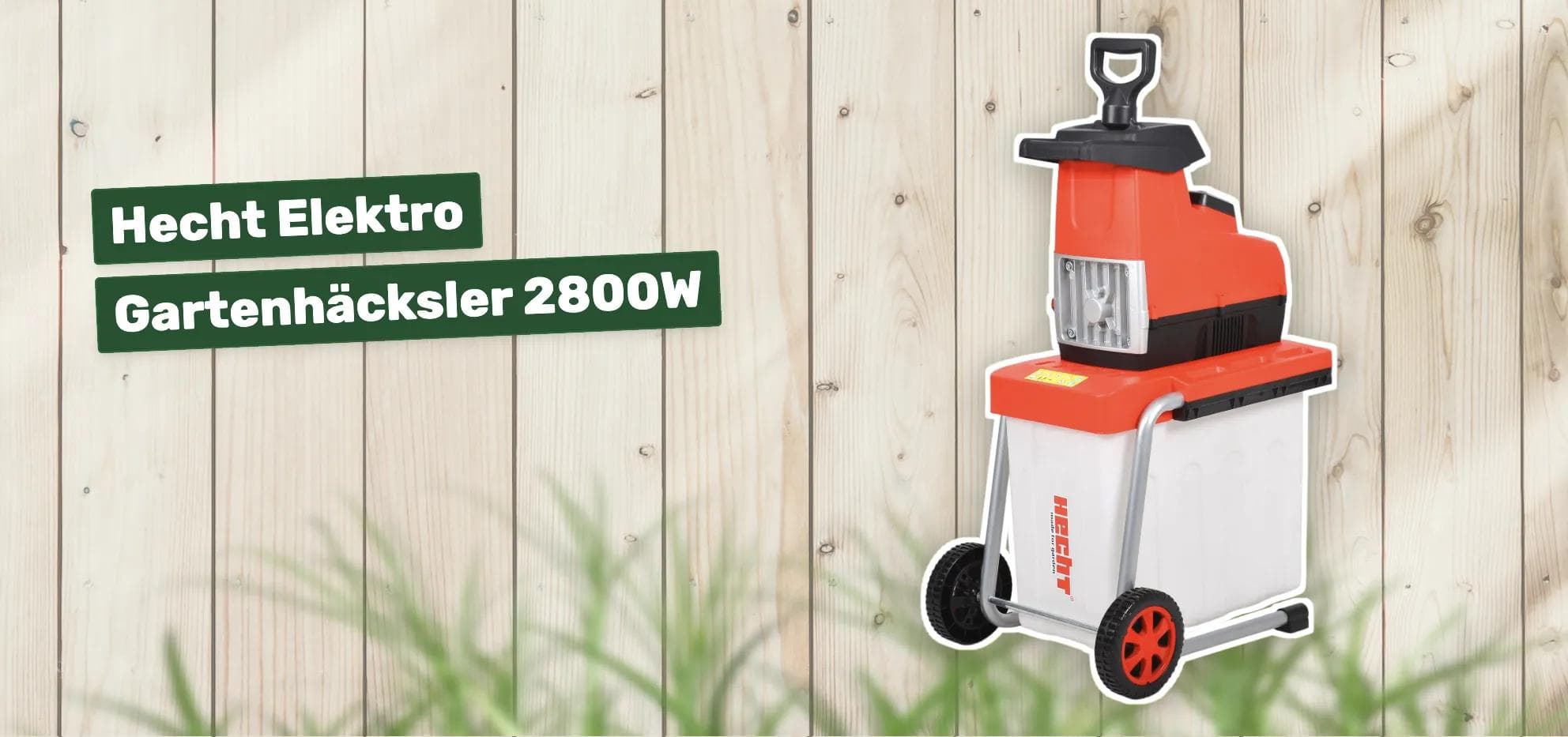 Hecht Elektro Gartenhäcksler 2800W