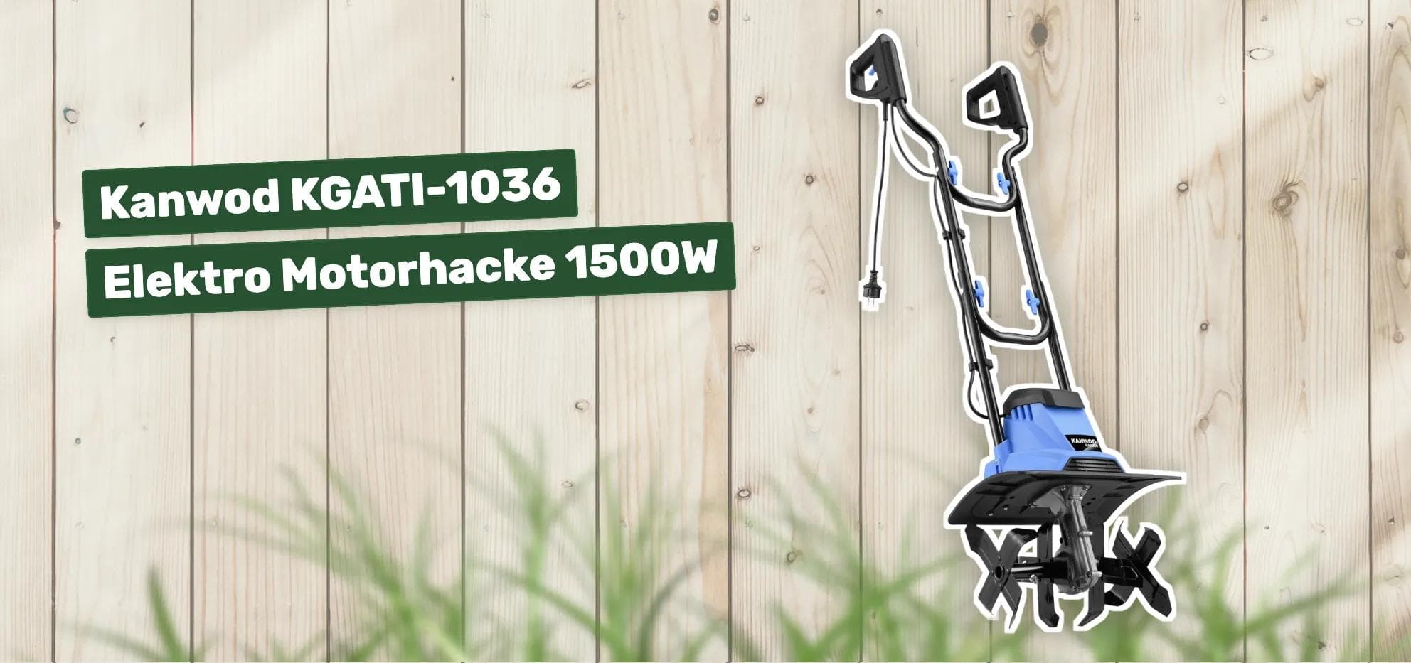 Kanwod KGATI-1036 Elektro Motorhacke 1500W