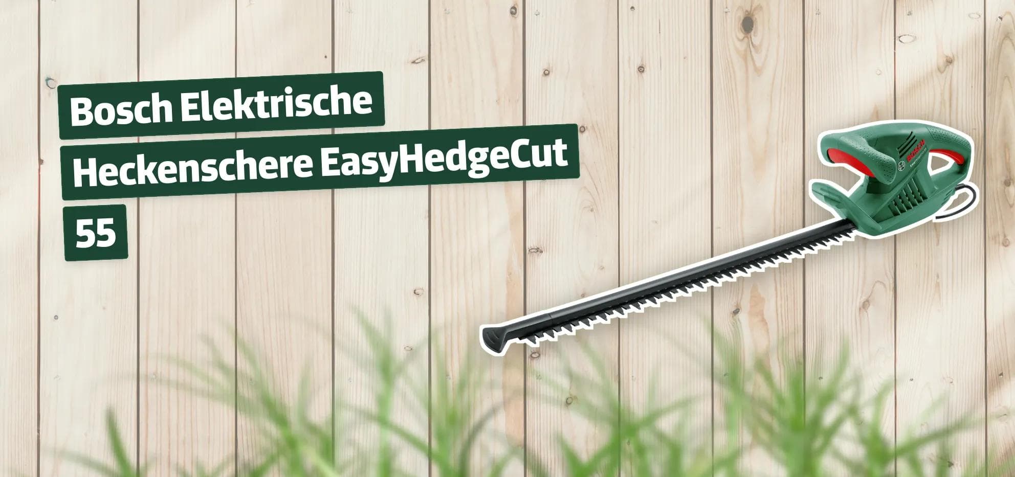 Bosch Elektrische Heckenschere EasyHedgeCut 55