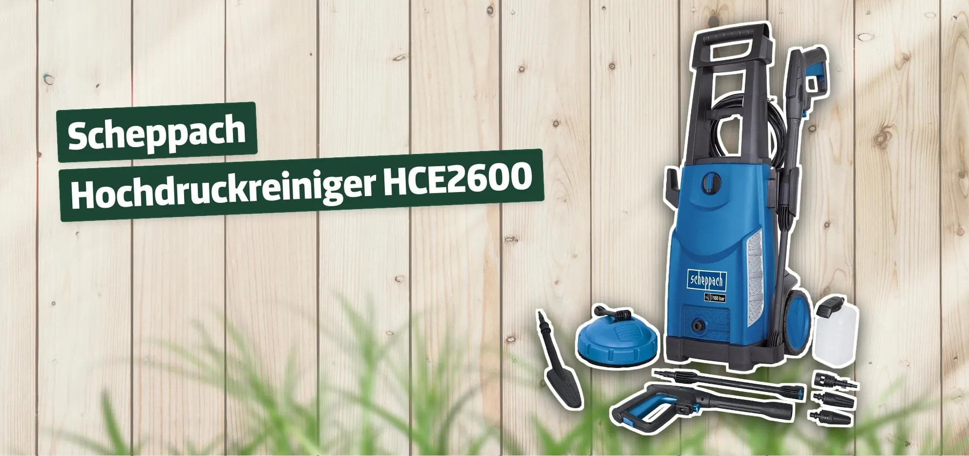Scheppach Hochdruckreiniger HCE2600