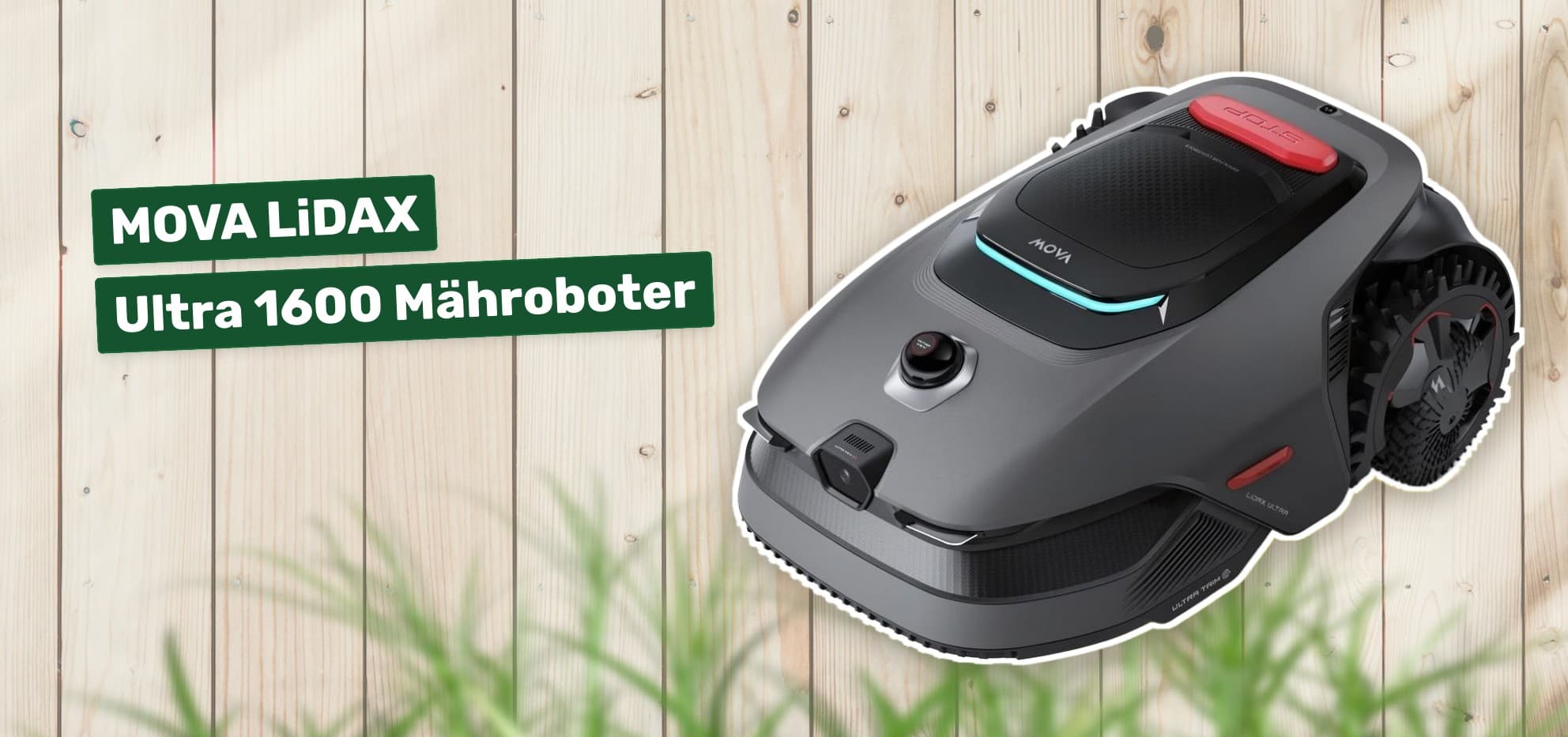 MOVA LiDAX Ultra 1600 Mähroboter