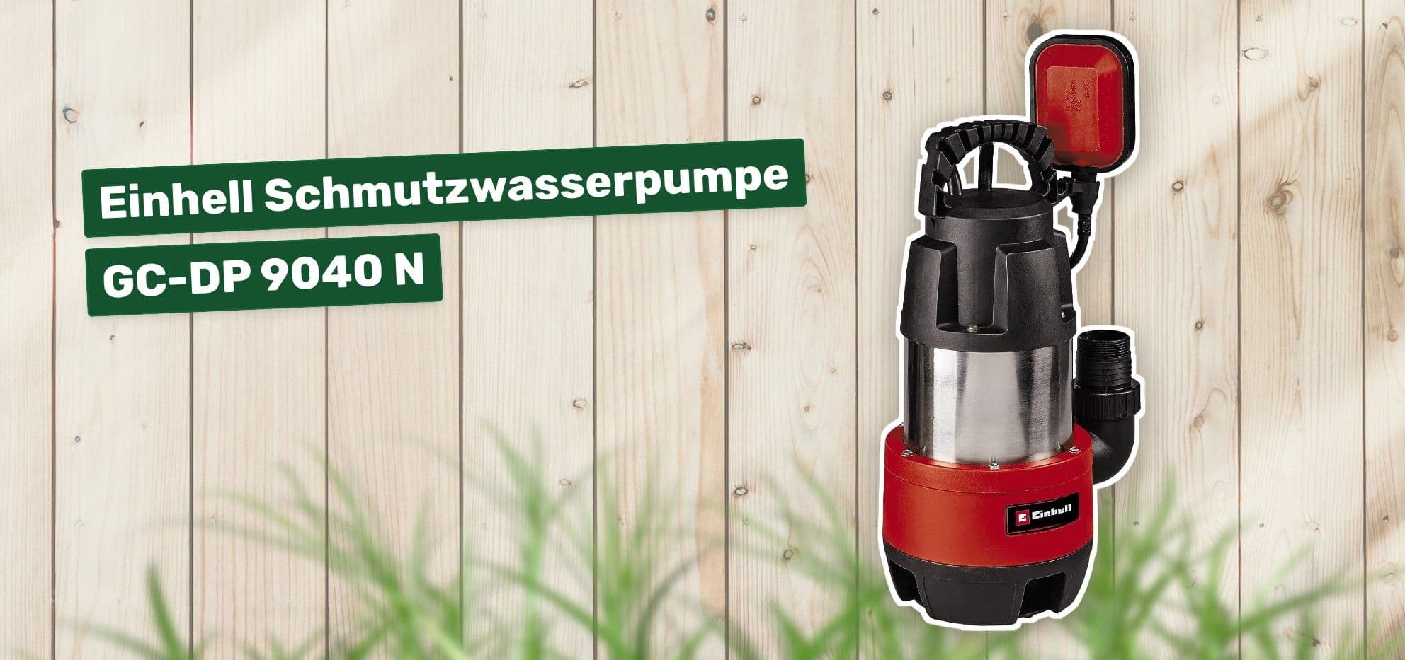 Einhell Schmutzwasserpumpe GC-DP 9040 N