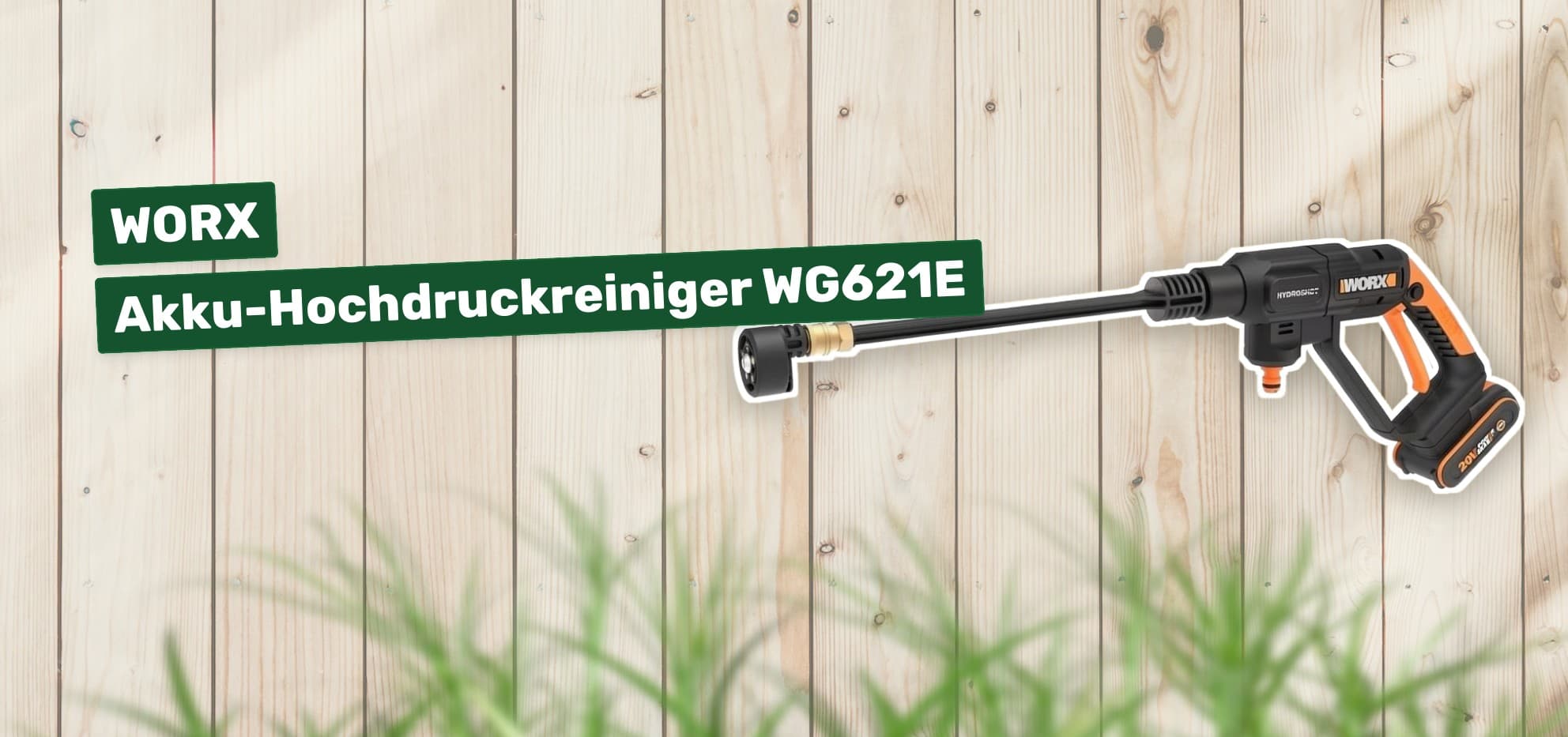 WORX Akku-Hochdruckreiniger WG621E