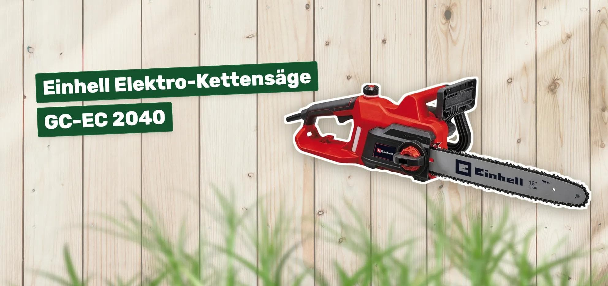 Einhell Elektro-Kettensäge GC-EC 2040