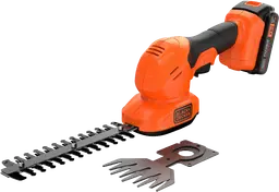 Black+Decker Akku Gras- und Strauchscheren-Set BCSS18D1