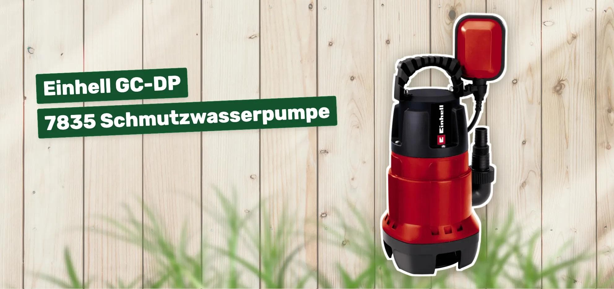 Einhell GC-DP 7835 Schmutzwasserpumpe
