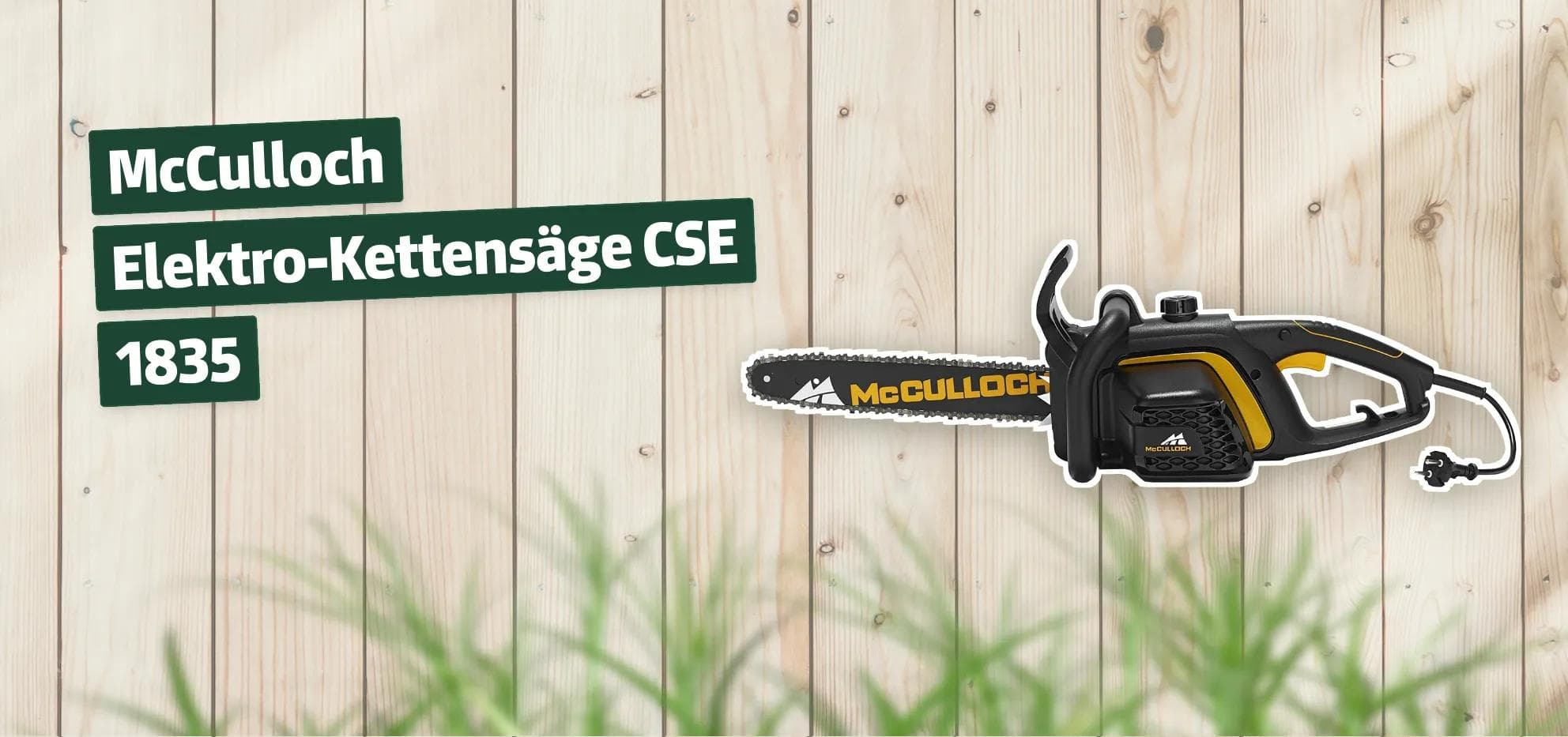 McCulloch Elektro-Kettensäge CSE 1835