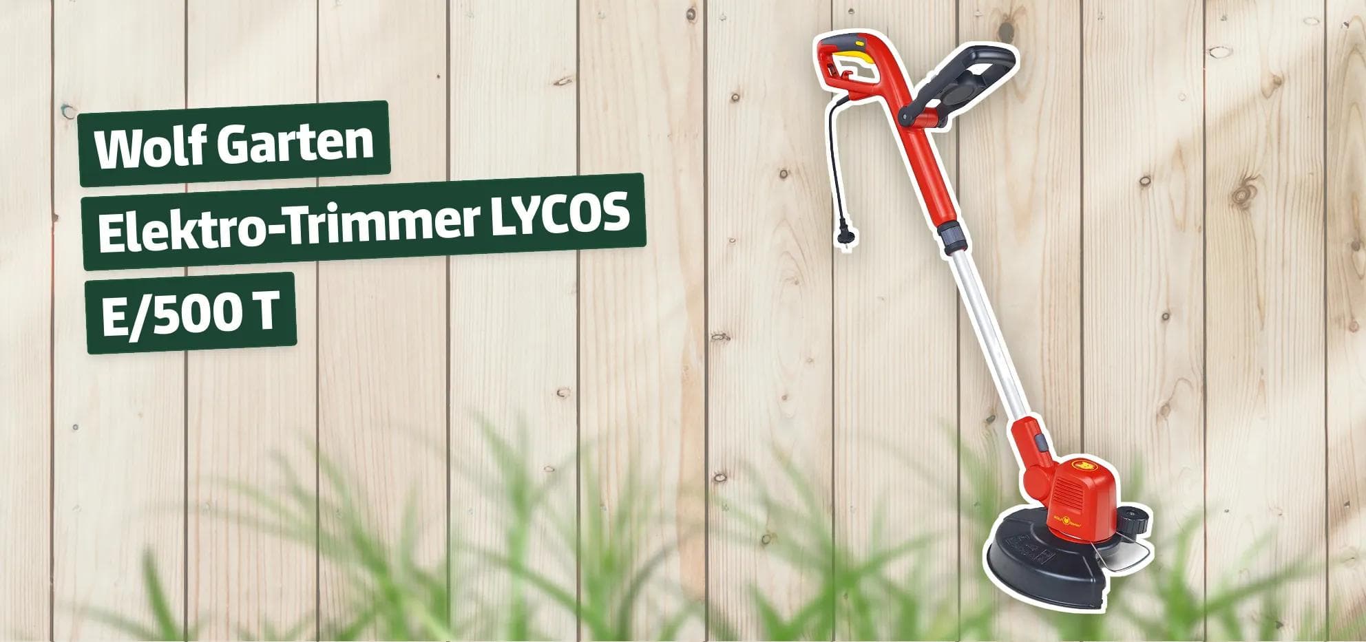 Wolf Garten Elektro-Trimmer LYCOS E/500 T
