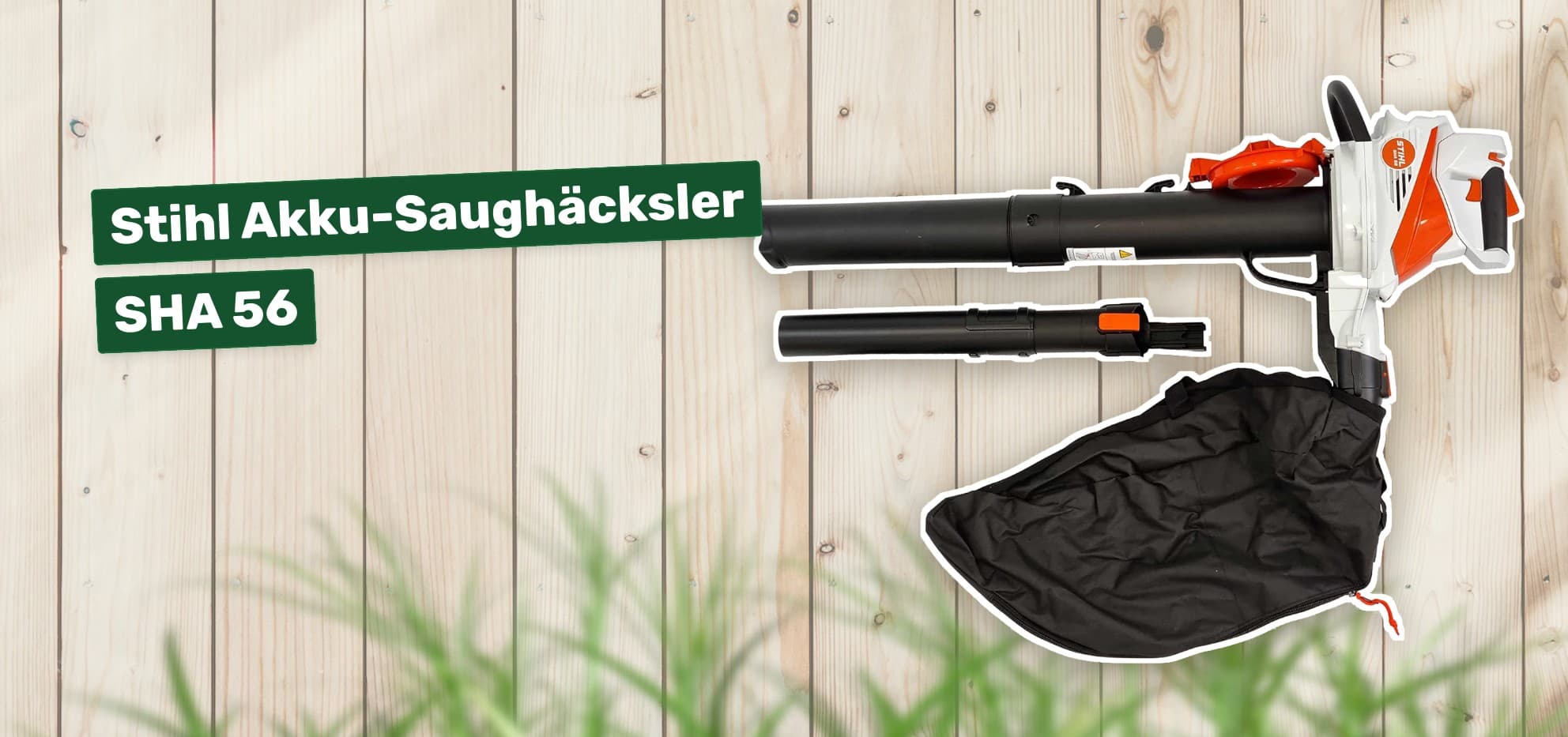 Stihl Akku-Saughäcksler SHA 56