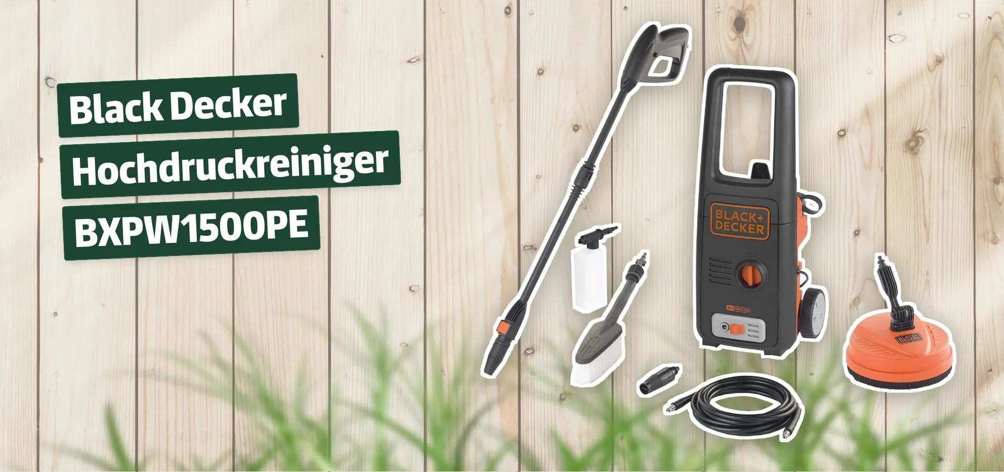 Black+Decker Hochdruckreiniger BXPW1500PE