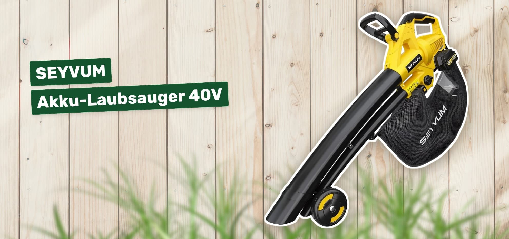 Seyvum Akku-Laubsauger 40V