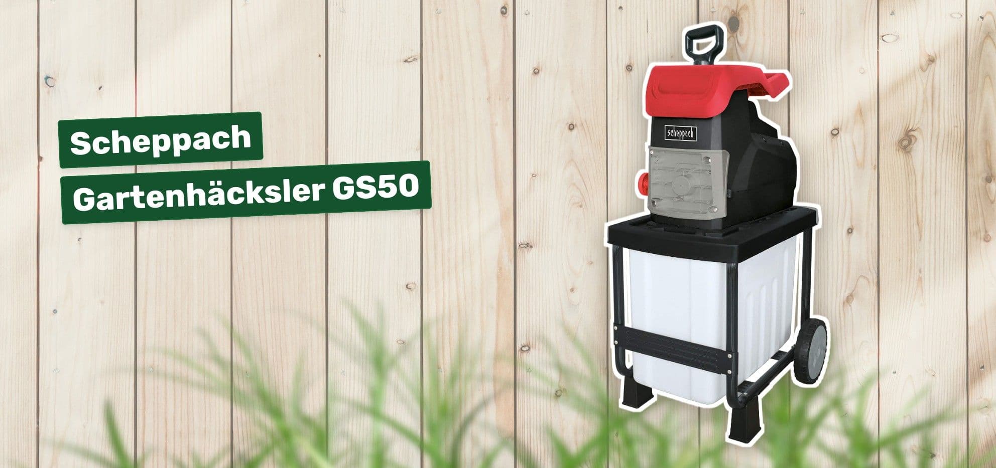 Scheppach Gartenhäcksler GS50