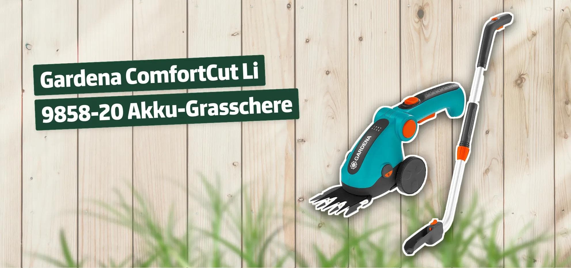 Gardena ComfortCut Li 9858-20 Akku-Grasschere