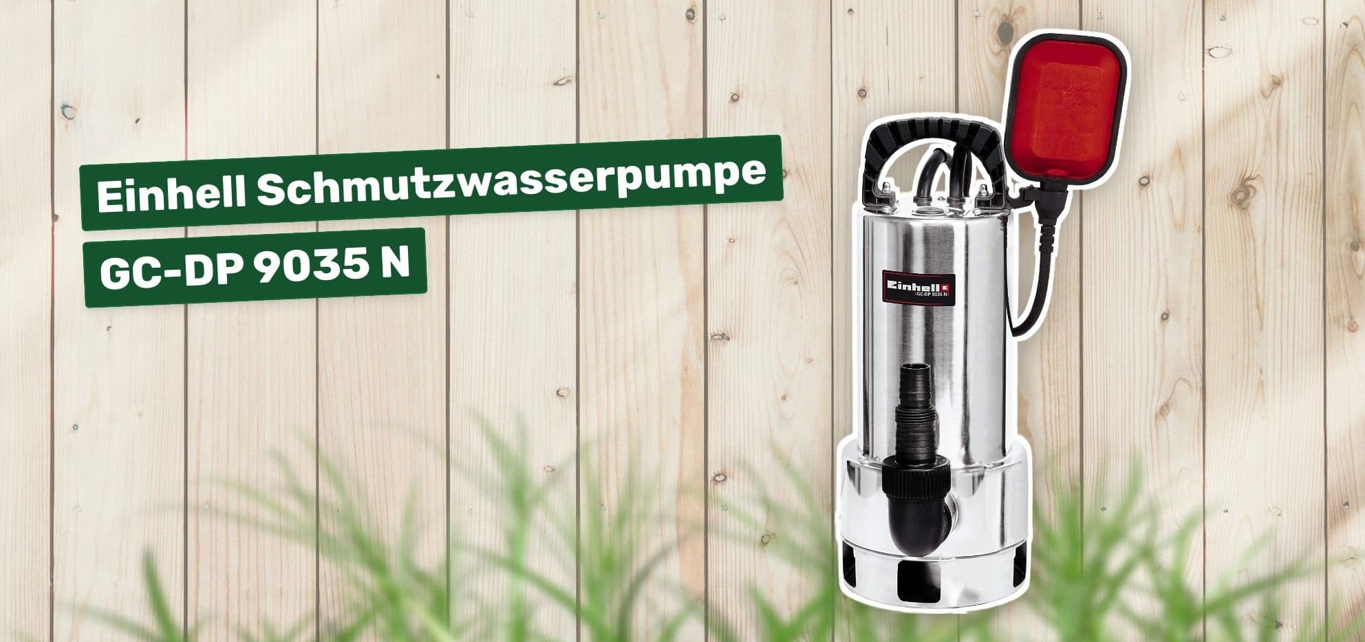 Einhell Schmutzwasserpumpe GC-DP 9035 N
