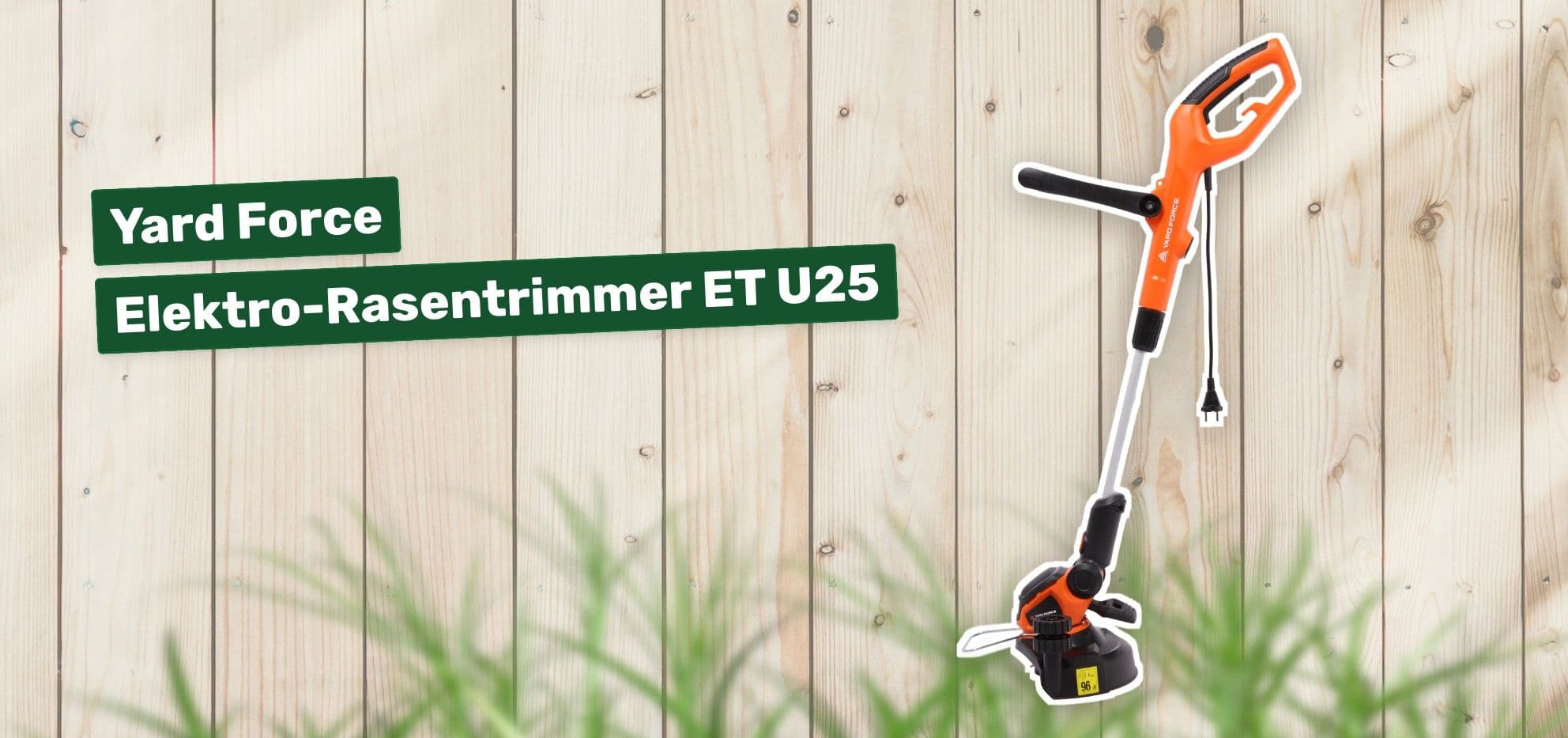 Yard Force Elektro-Rasentrimmer ET U25