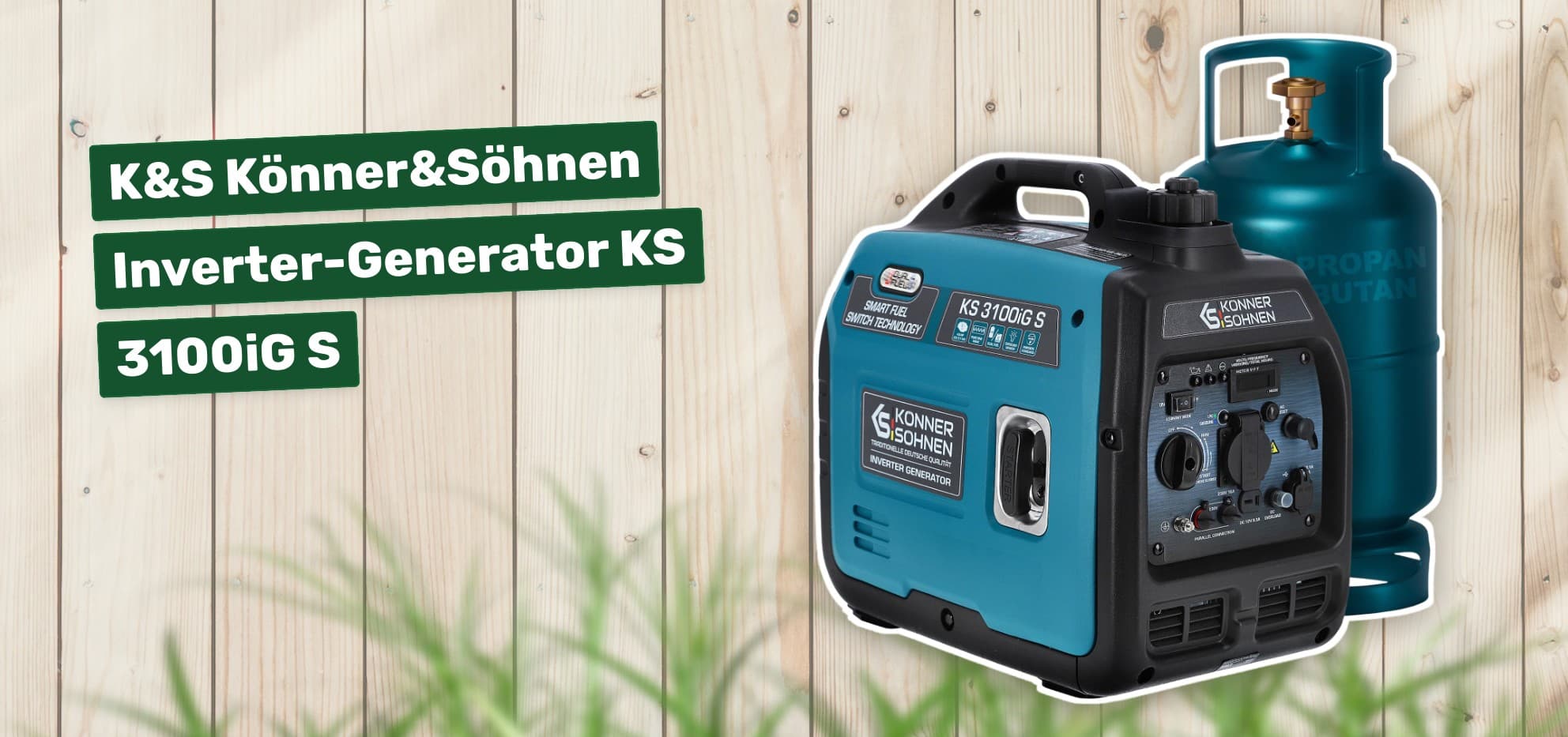 K&S Könner&Söhnen Inverter-Generator KS 3100iG S