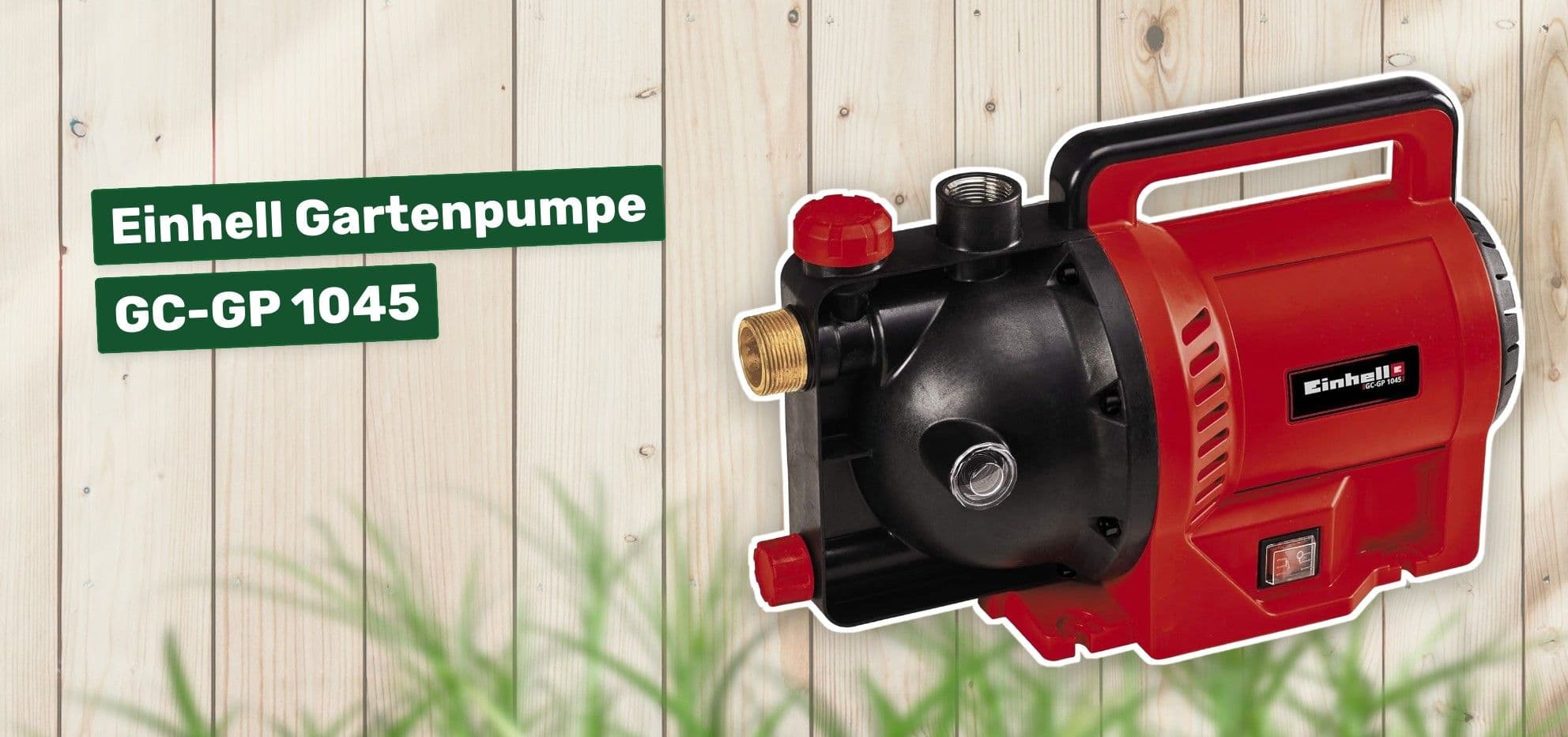 Einhell Gartenpumpe GC-GP 1045