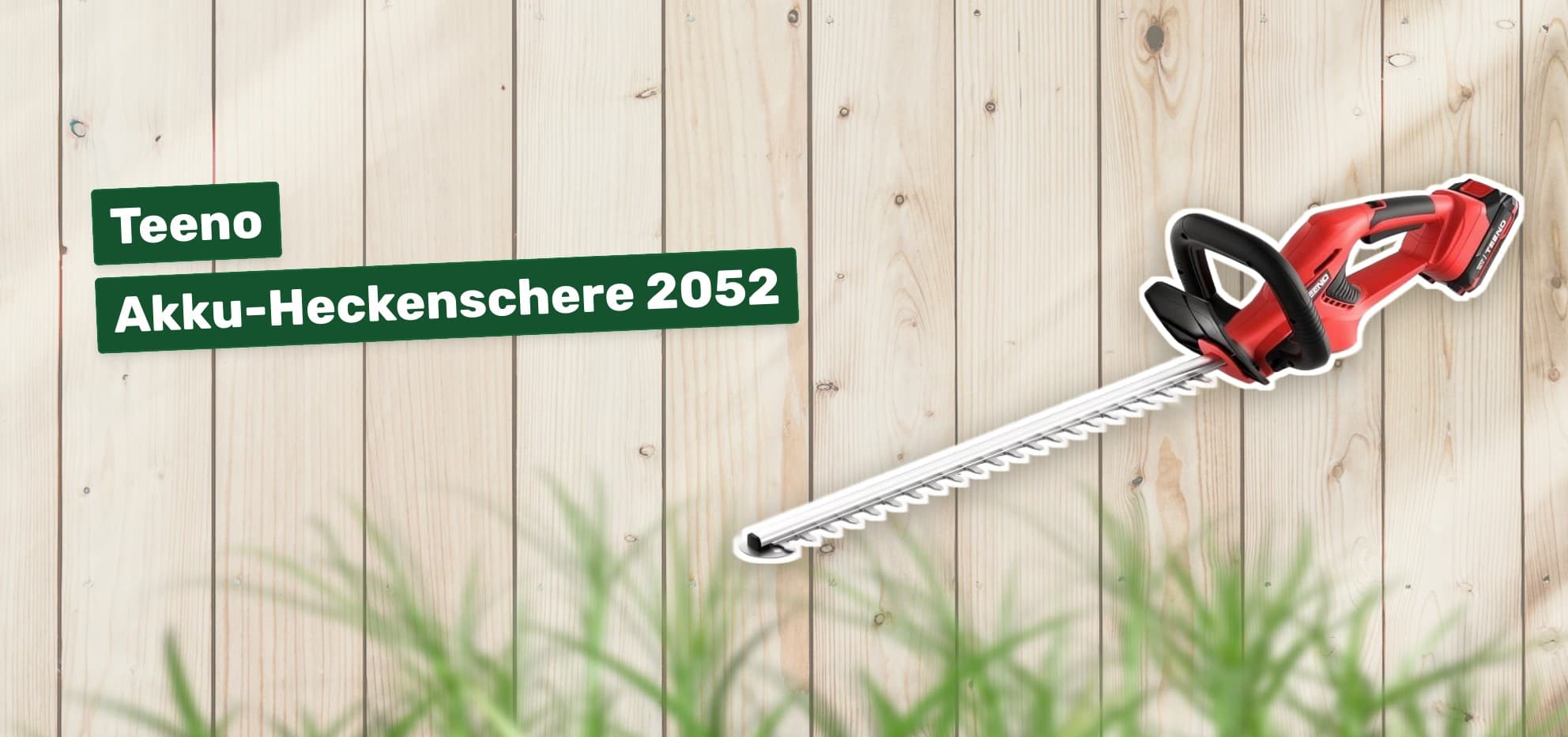 Teeno Akku-Heckenschere 2052