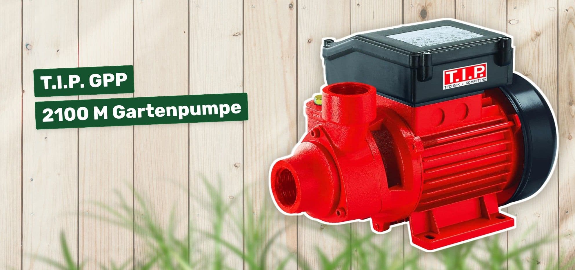 T.I.P. GPP 2100 M Gartenpumpe