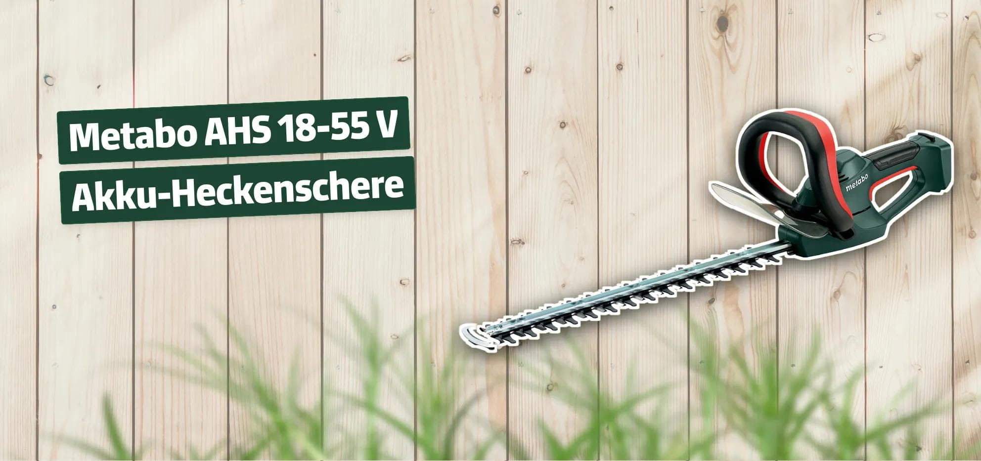 Metabo AHS 18-55 V Akku-Heckenschere