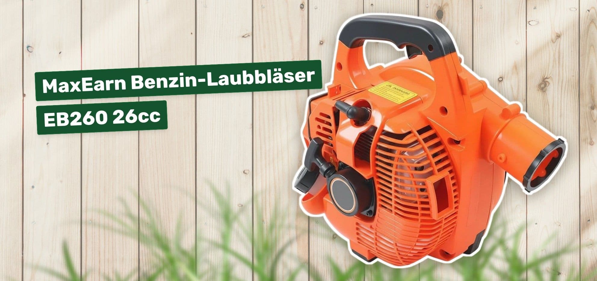 MaxEarn Benzin-Laubbläser EB260 26cc
