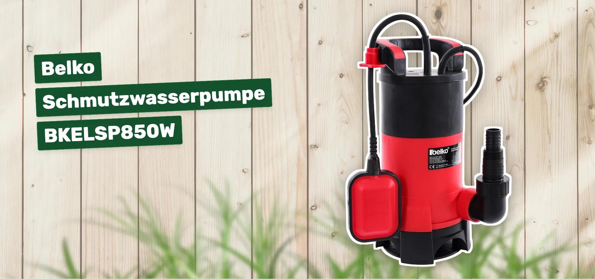 Belko Schmutzwasserpumpe BKELSP850W