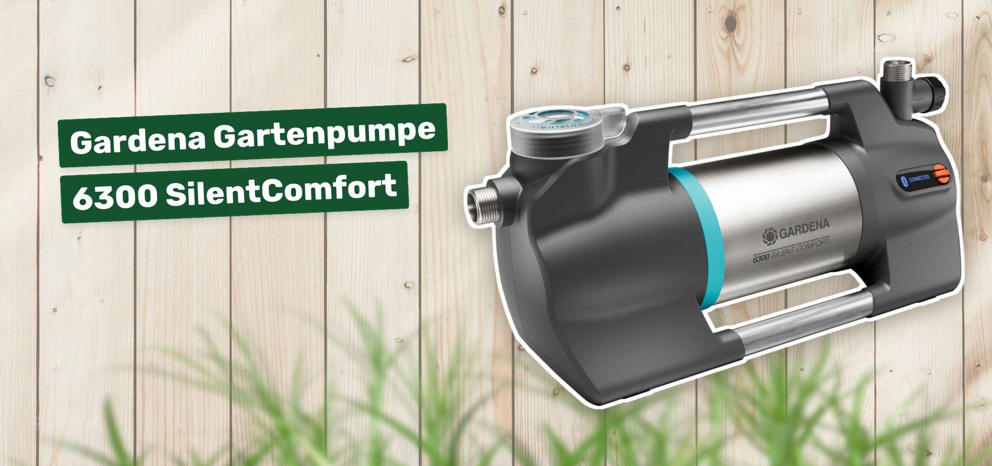 Gardena Gartenpumpe 6300 SilentComfort
