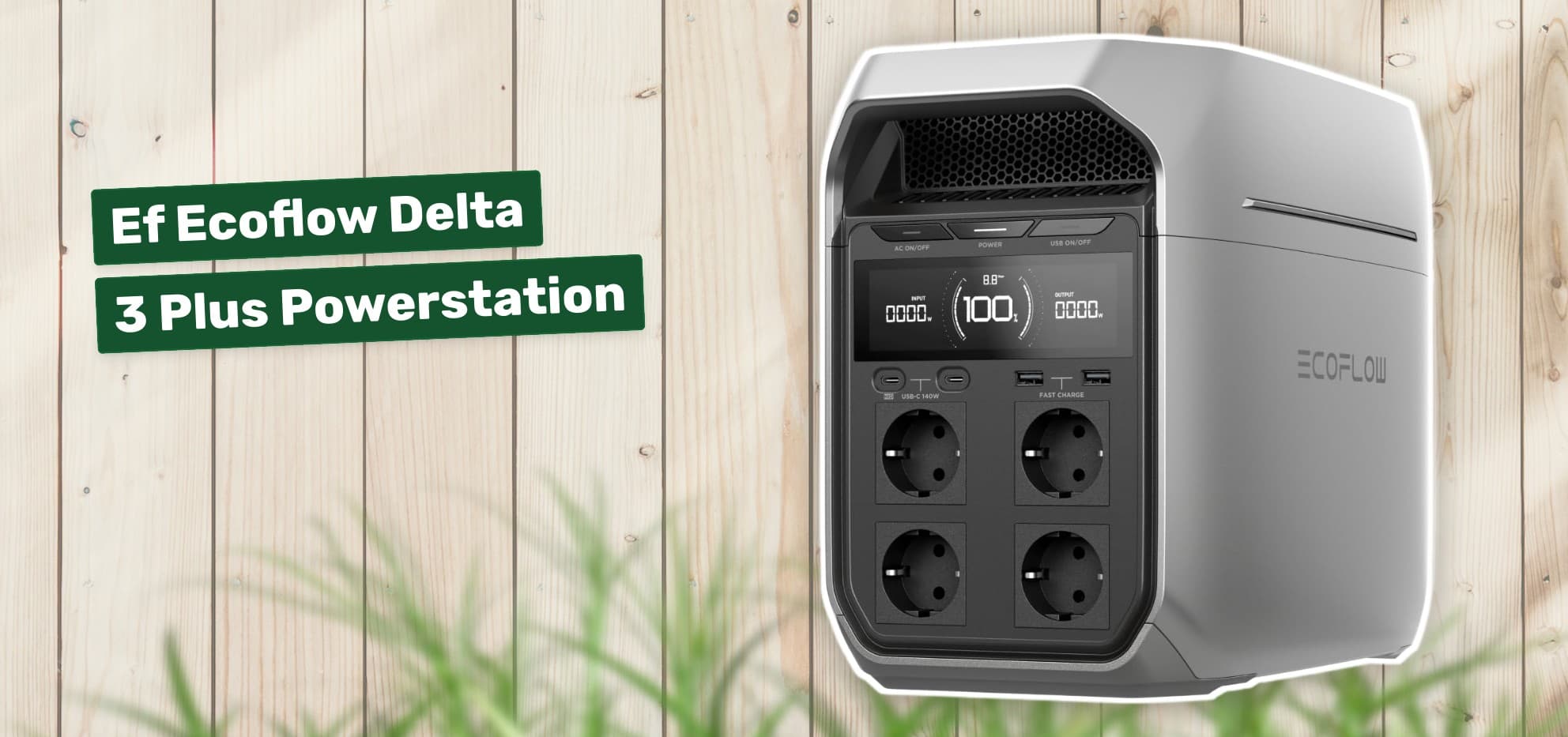 Ef Ecoflow Delta 3 Plus Powerstation