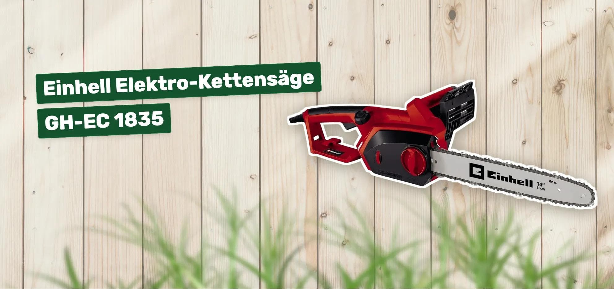 Einhell Elektro-Kettensäge GH-EC 1835