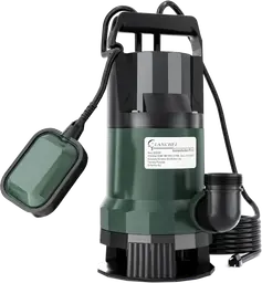 Lanchez Schmutzwassertauchpumpe 1000W 17000L/h