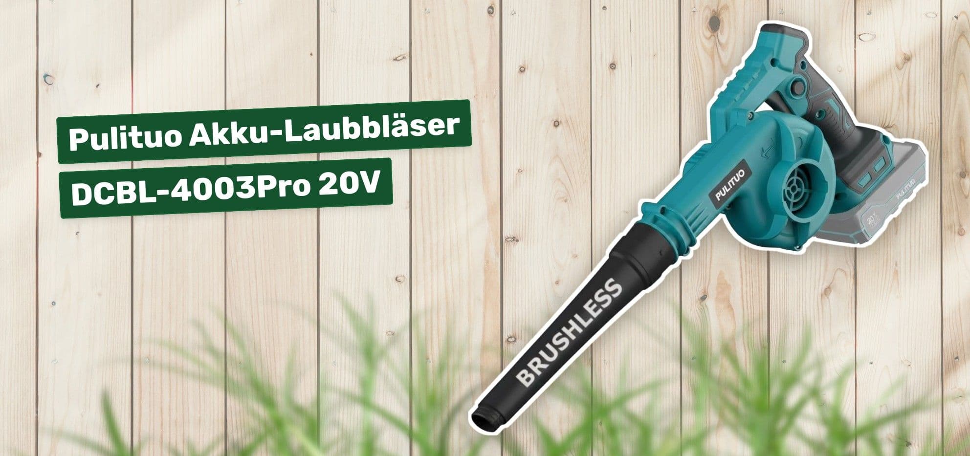 Pulituo Akku-Laubbläser DCBL-4003Pro 20V