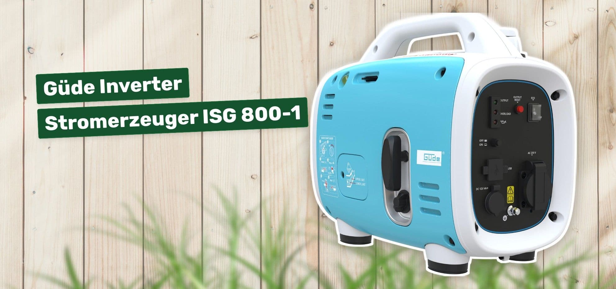 Güde Inverter Stromerzeuger ISG 800-1