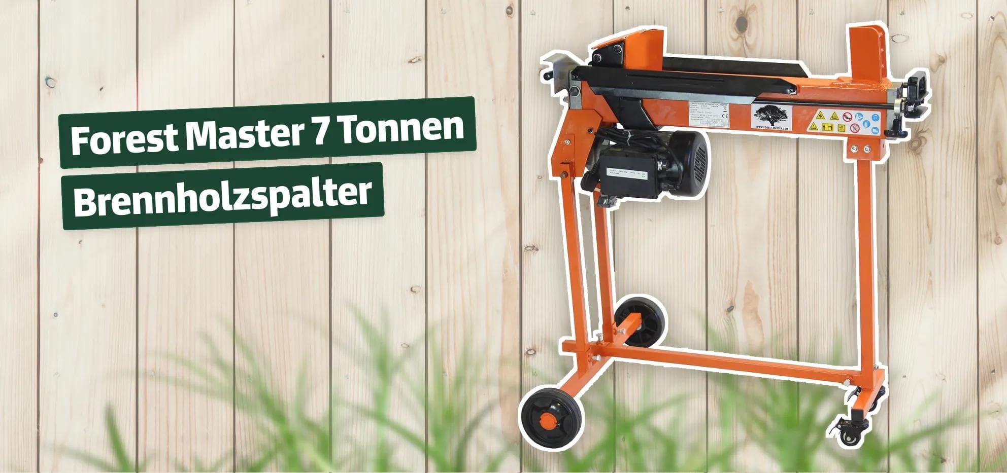 Forest Master 7 Tonnen Brennholzspalter