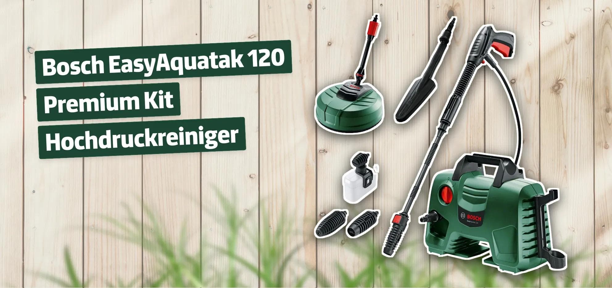 Bosch EasyAquatak 120 Premium Kit Hochdruckreiniger