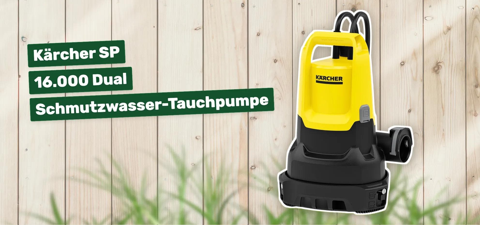 Kärcher SP 16.000 Dual Schmutzwasser-Tauchpumpe