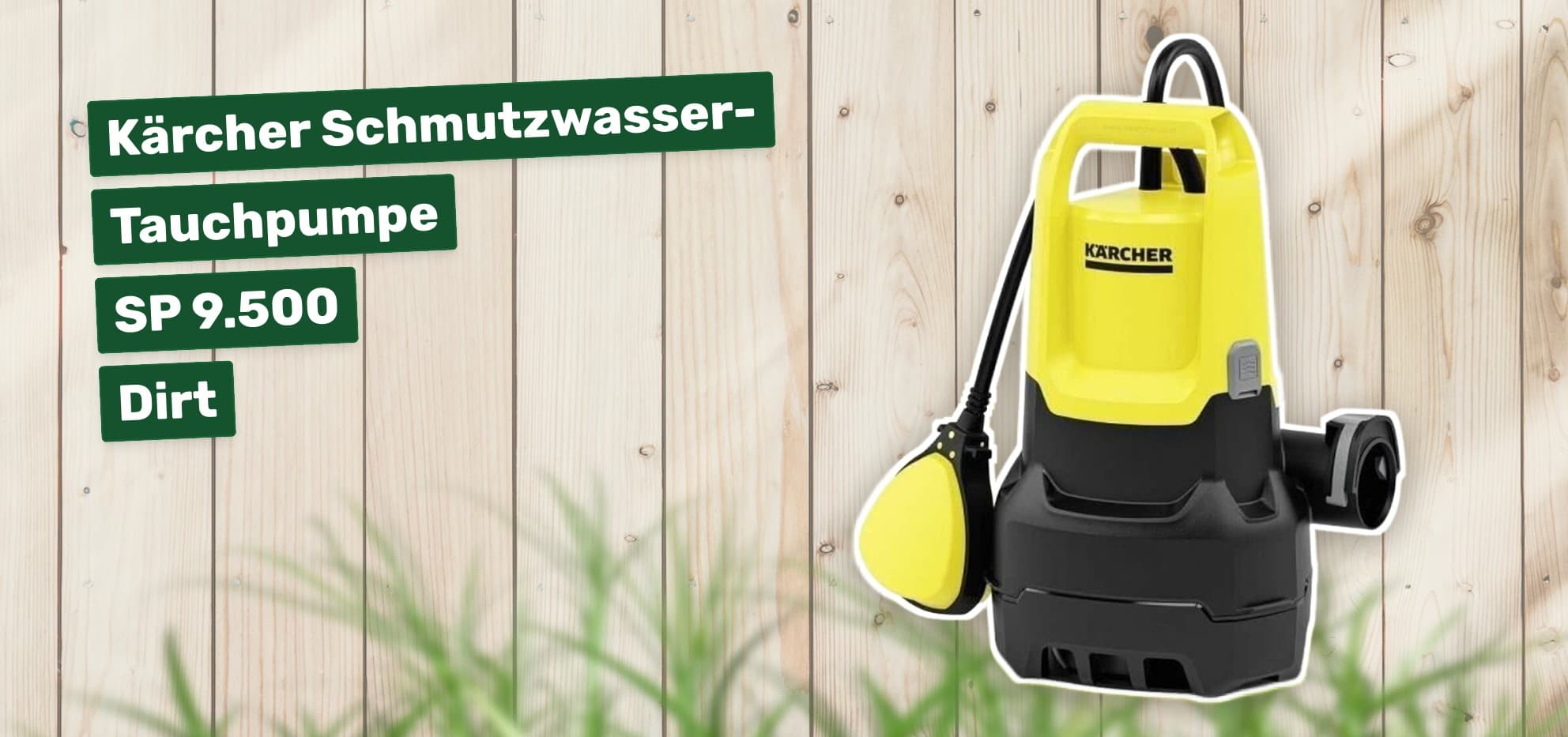 Kärcher Schmutzwasser-Tauchpumpe SP 9.500 Dirt