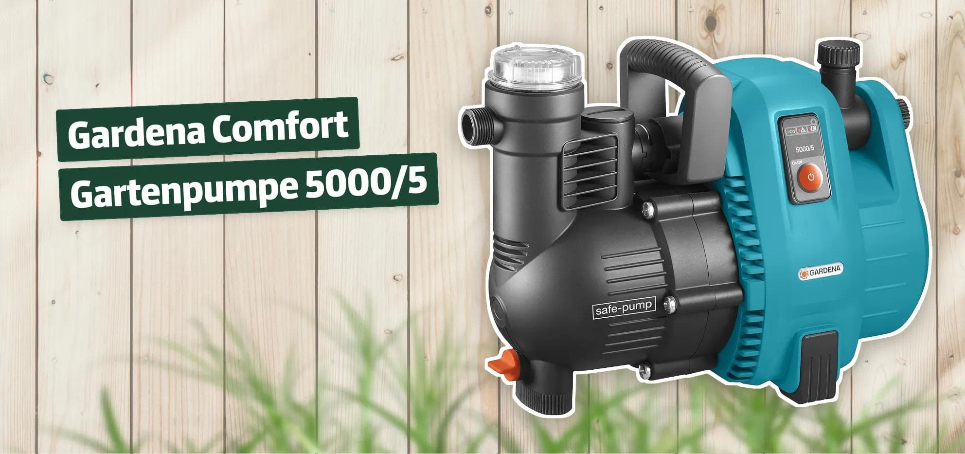 Gardena Comfort Gartenpumpe 5000/5