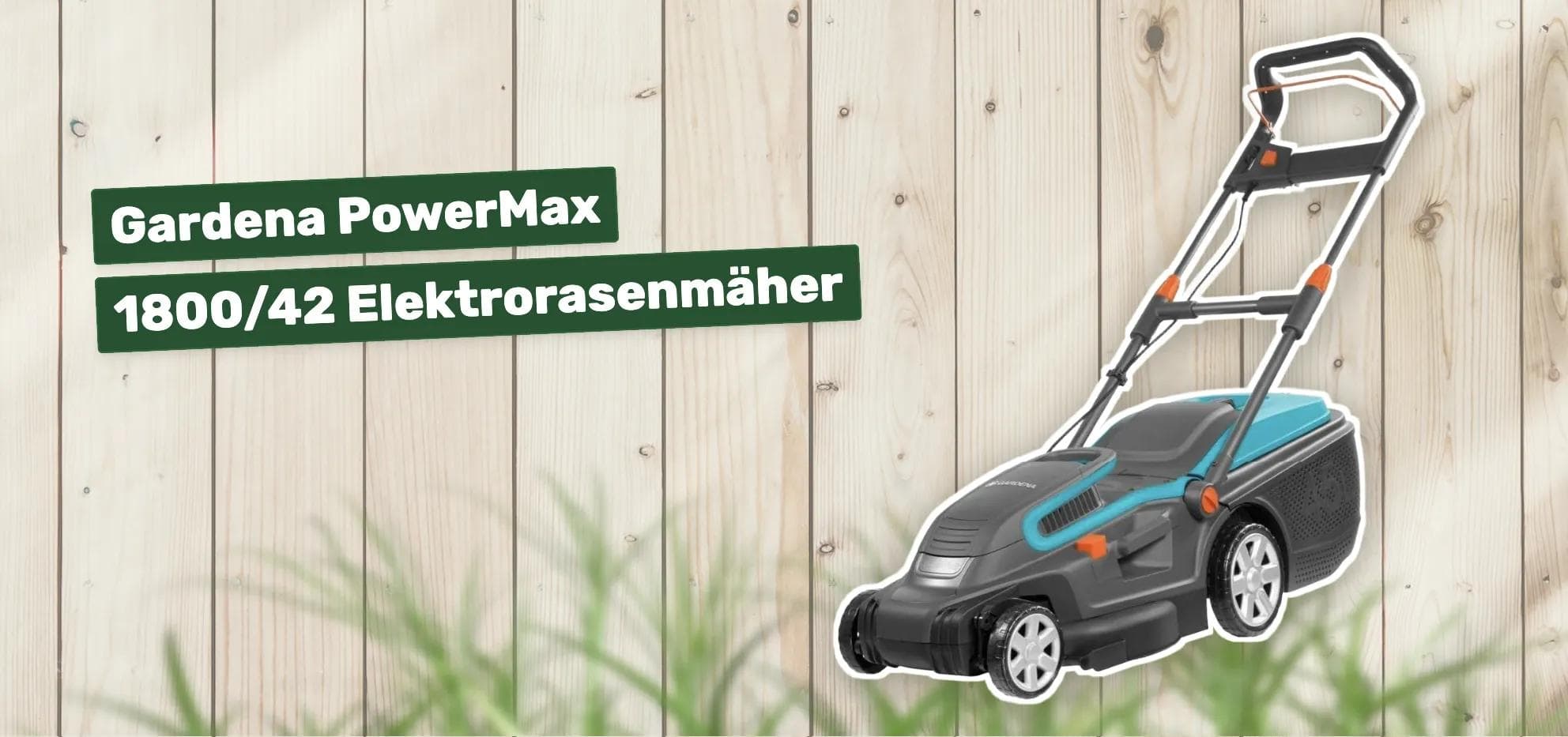 Gardena PowerMax 1800/42 Elektrorasenmäher
