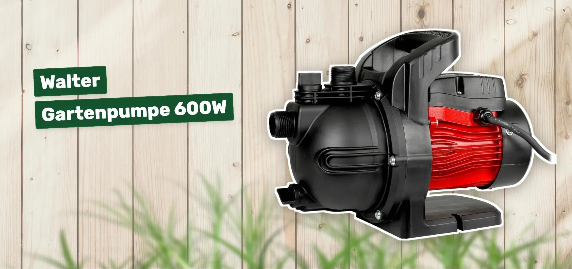 Walter Gartenpumpe 600W