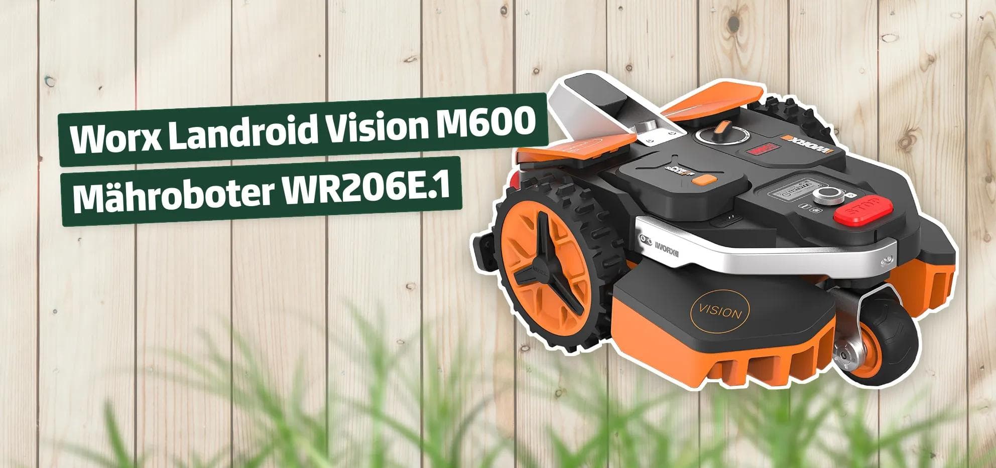 Worx Landroid Vision M600 Mähroboter WR206E.1