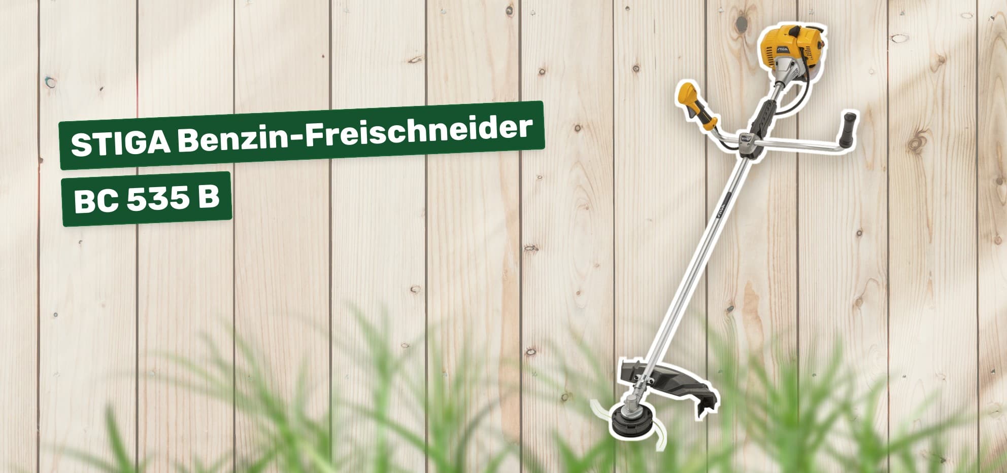 STIGA Benzin-Freischneider BC 535 B