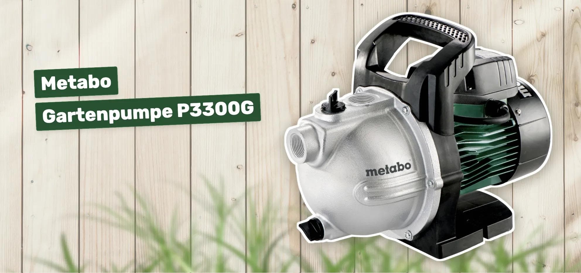 Metabo Gartenpumpe P3300G