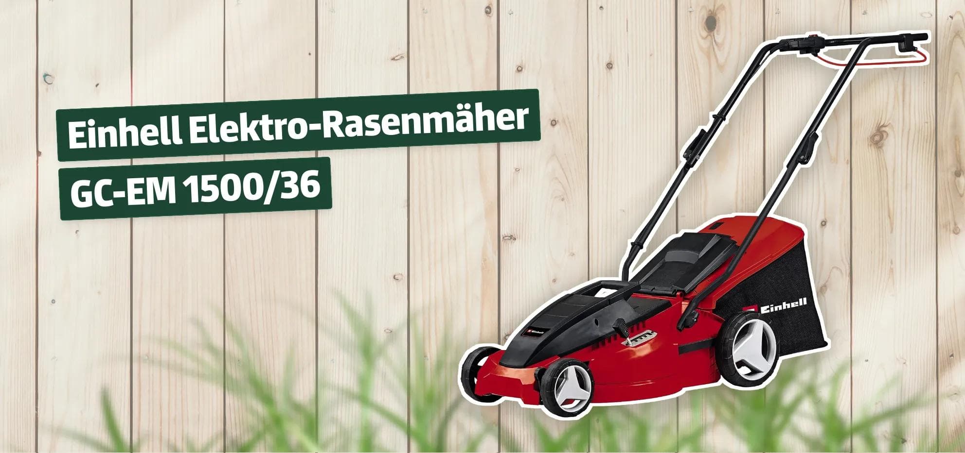 Einhell Elektro-Rasenmäher GC-EM 1500/36