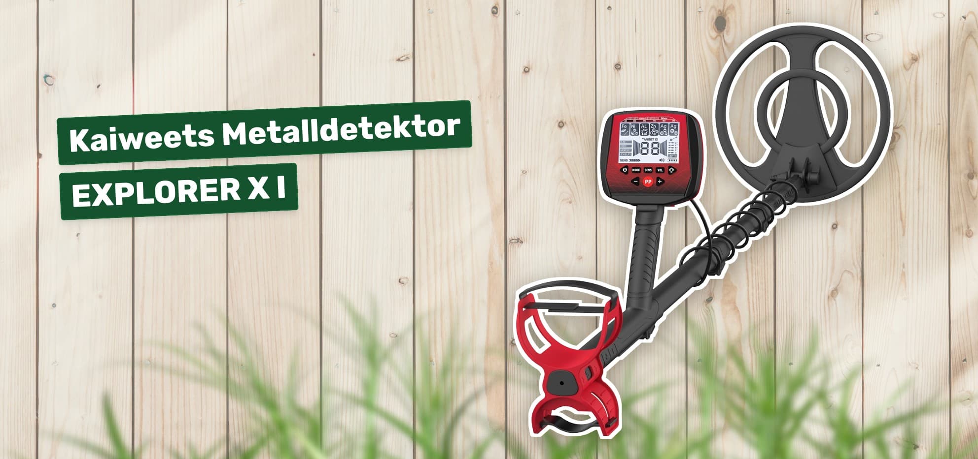 Kaiweets Metalldetektor EXPLORER X I