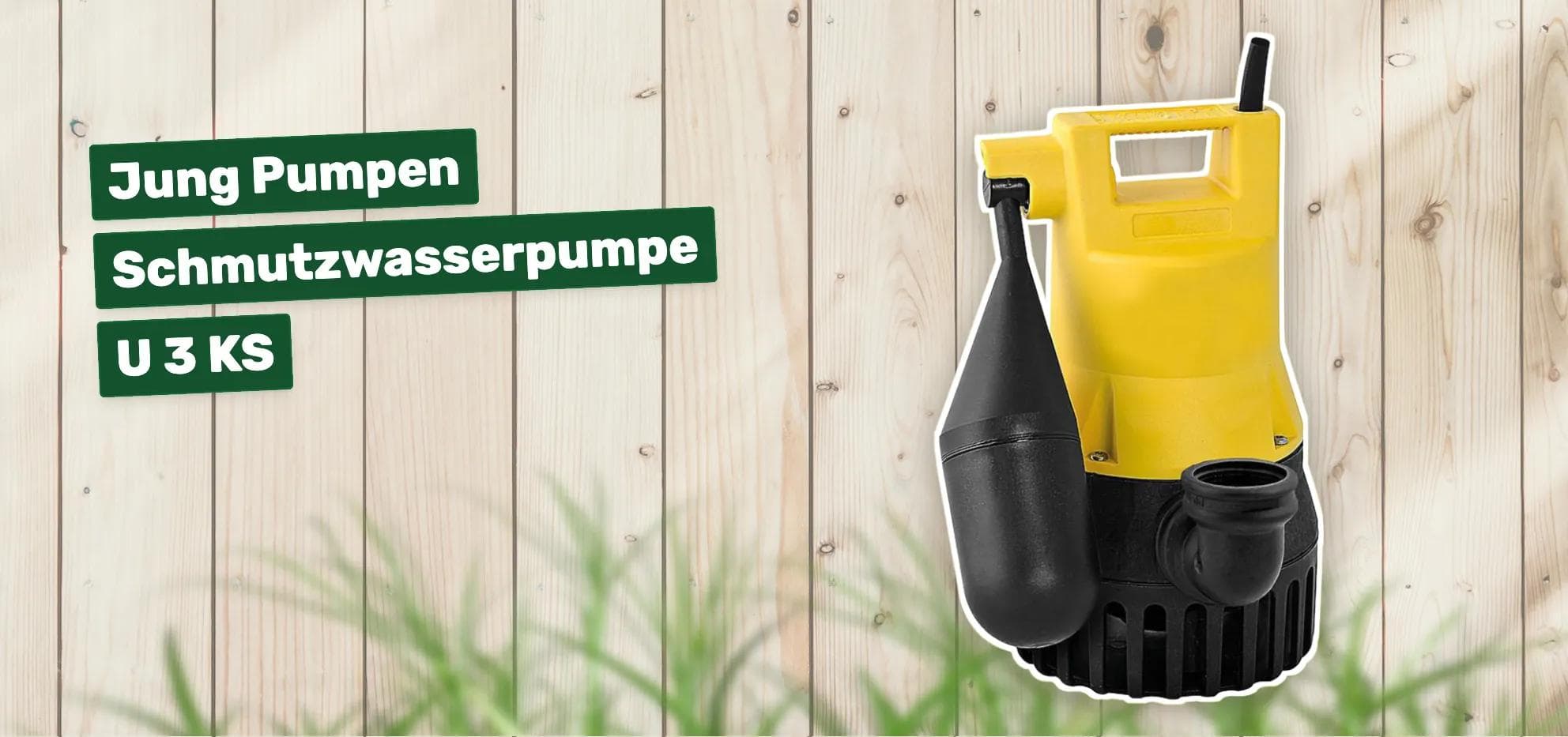 Jung Pumpen Schmutzwasserpumpe U 3 KS