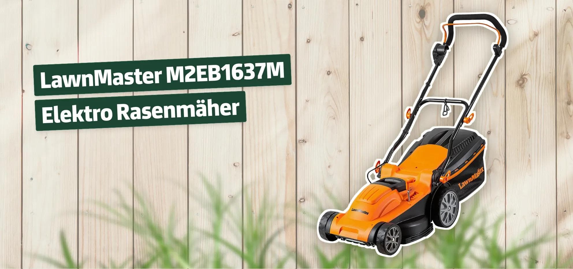 LawnMaster M2EB1637M Elektro Rasenmäher