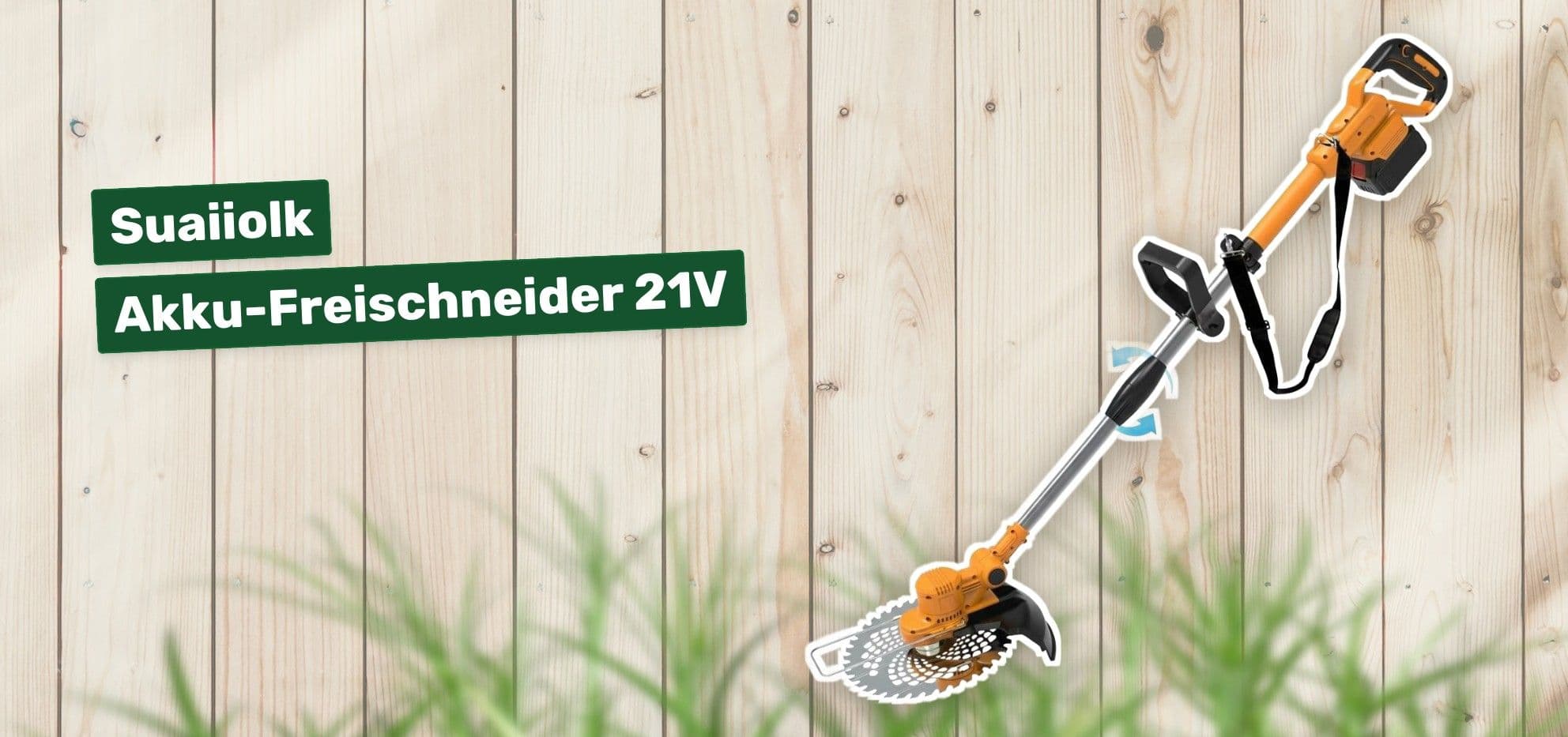 Suaiiolk Akku-Freischneider 21V