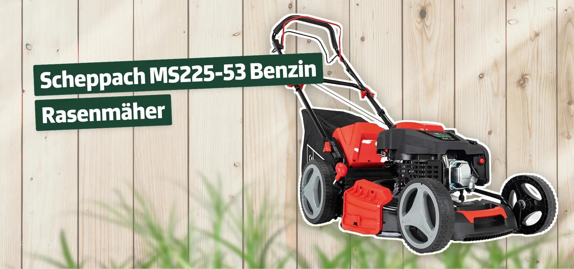 Scheppach MS225-53 Benzin Rasenmäher
