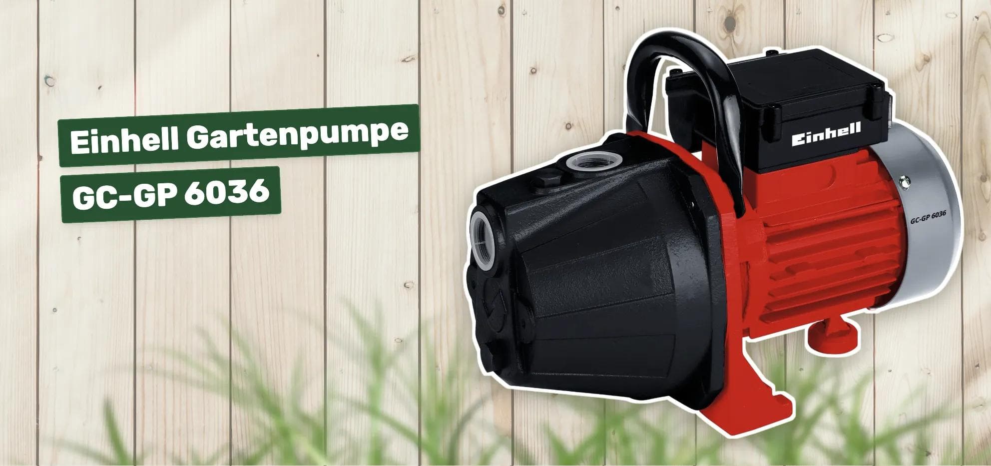 Einhell Gartenpumpe GC-GP 6036